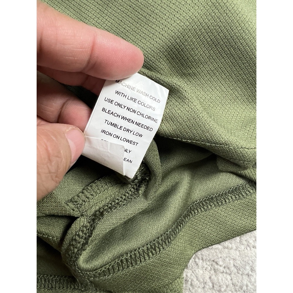 BCG Polo Shirt Mens Large Green Short Sleeve Polyester Athleisure Outdoor Casual - Picture 11 of 12